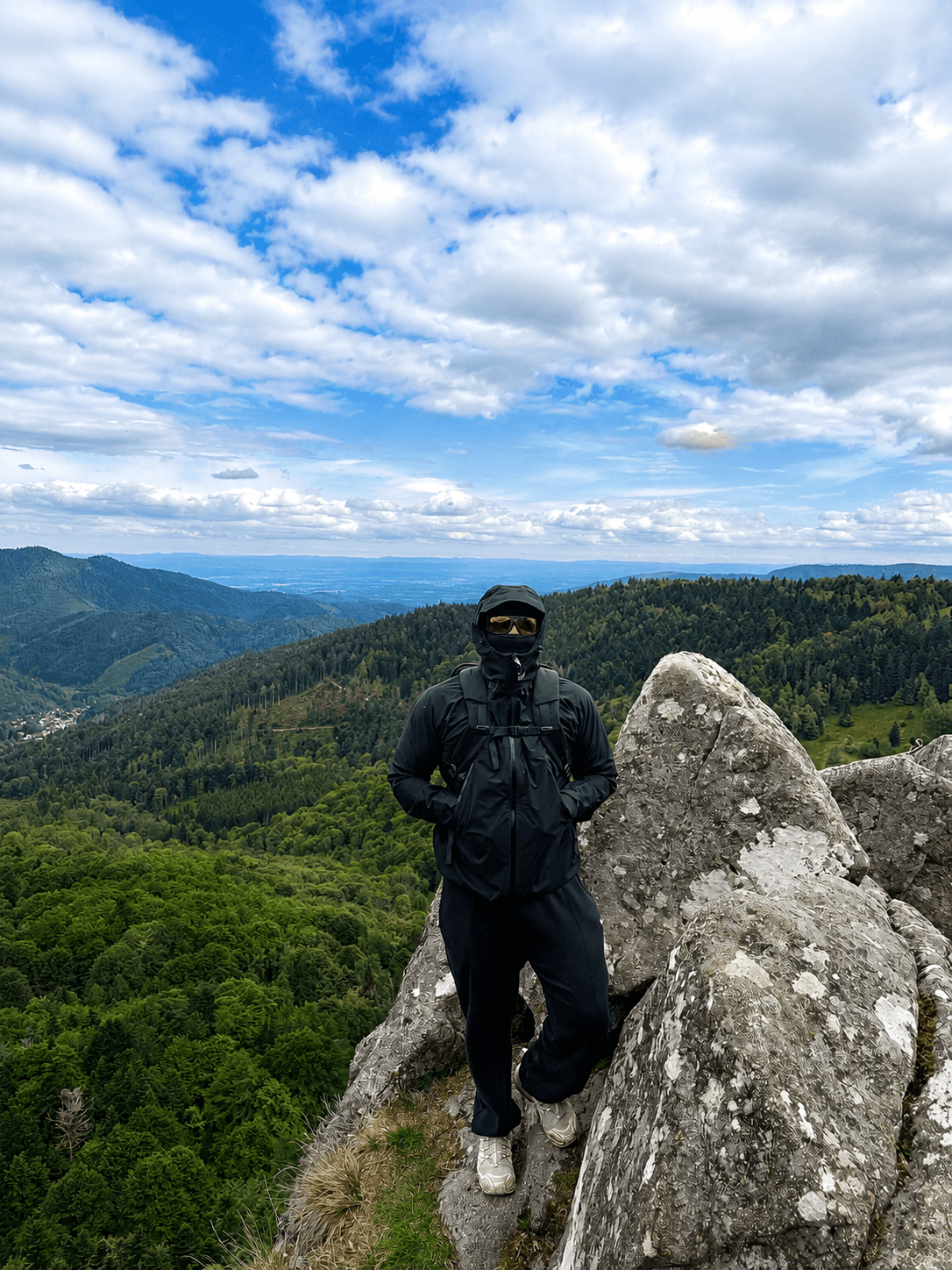 Hiking landscape