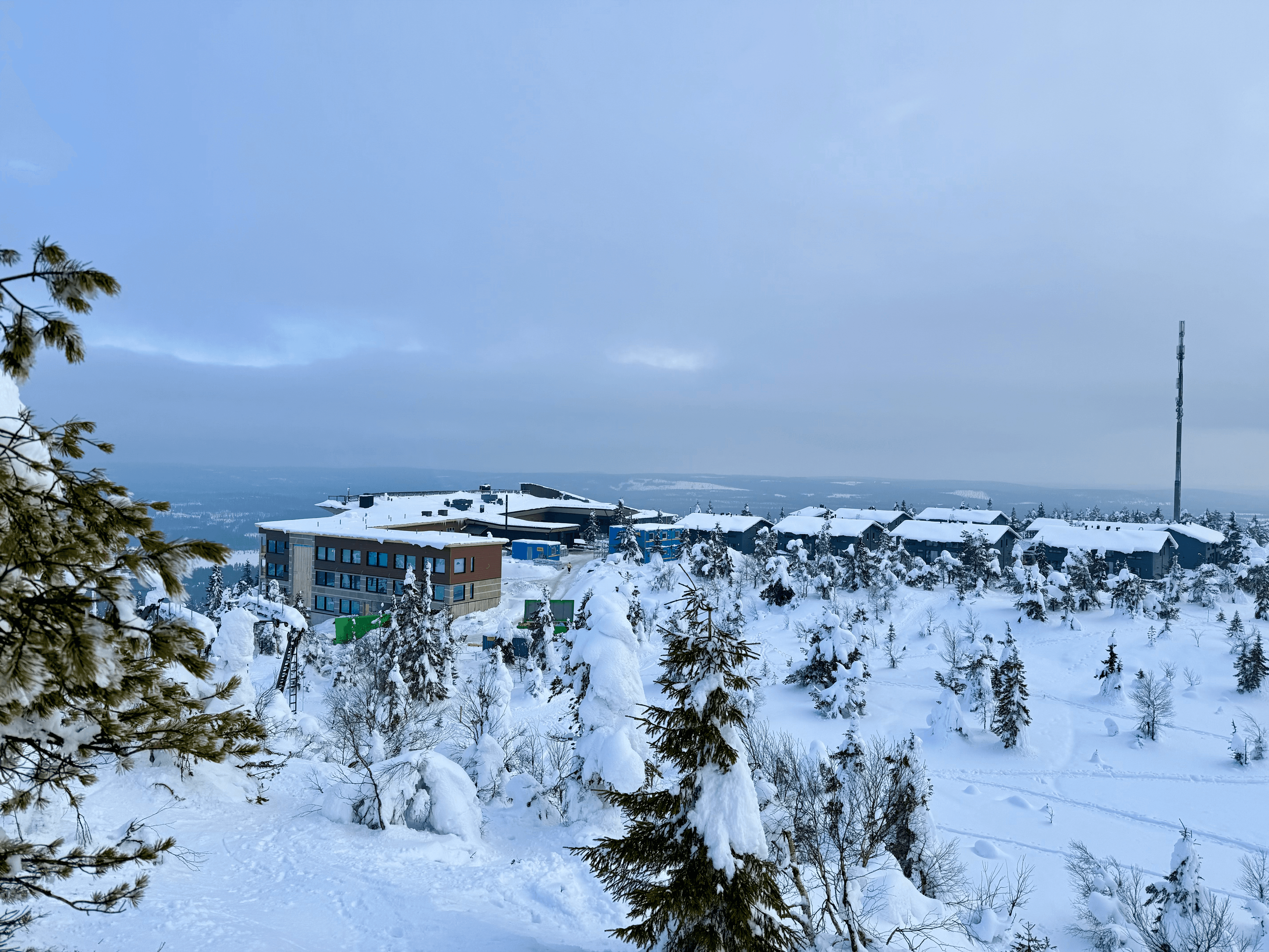 Lapland landscape view